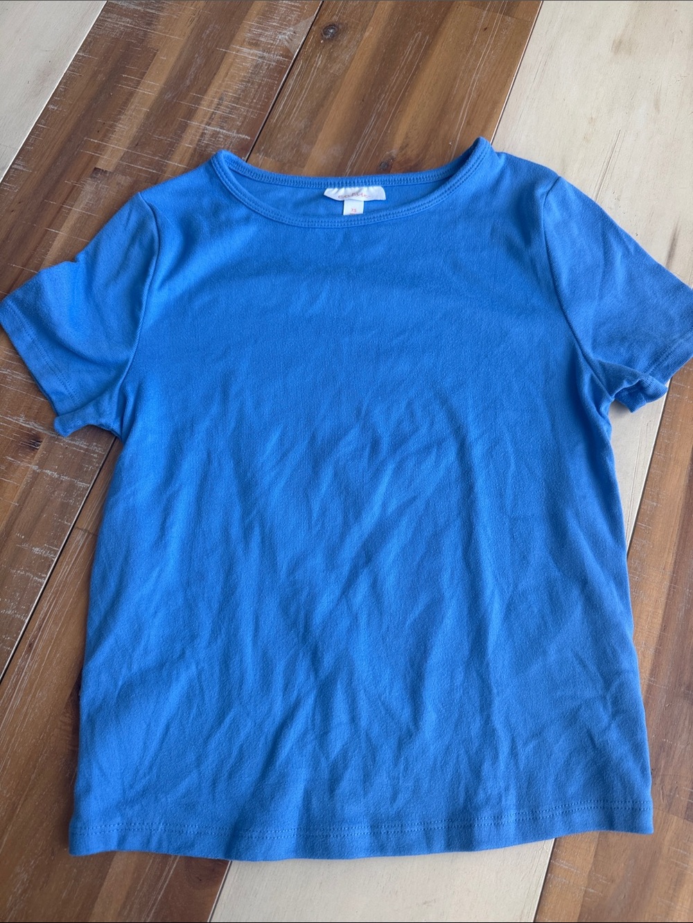Colsie Royal Blue Short Sleeve Crew Tee